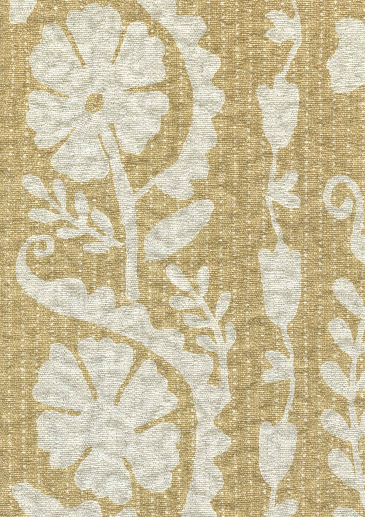 Lewis & Wood Rosetta Saffron Made to Measure Roman Blinds – fabric detail