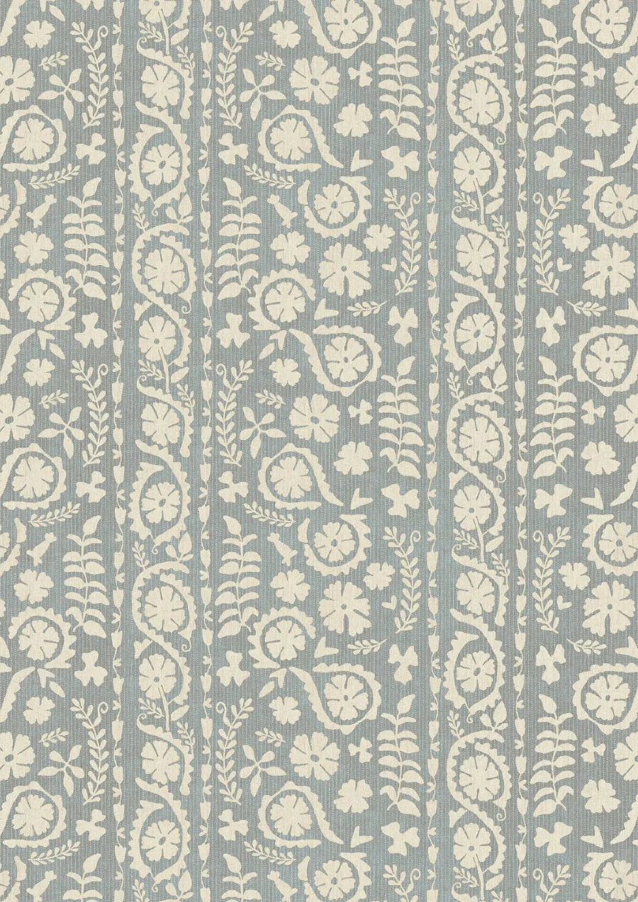 Lewis & Wood Rosetta Smoke Made to Measure Curtains – full width