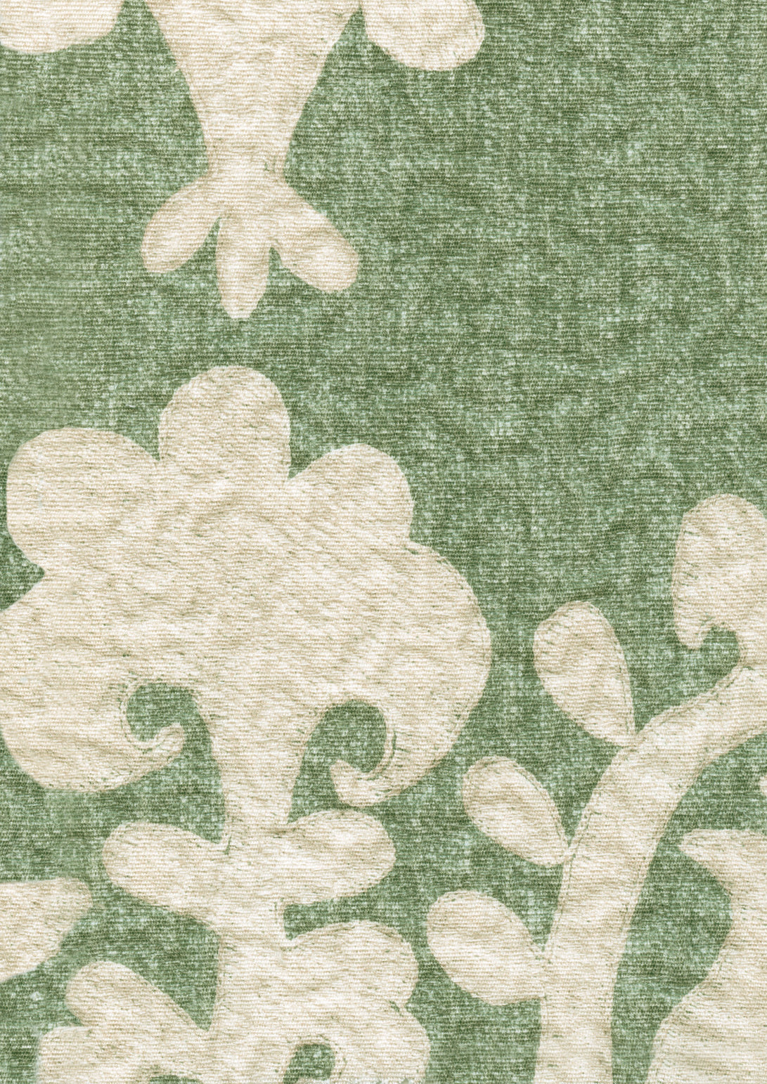 Lewis & Wood Saracen Celadon Made to Measure Curtains – fabric detail