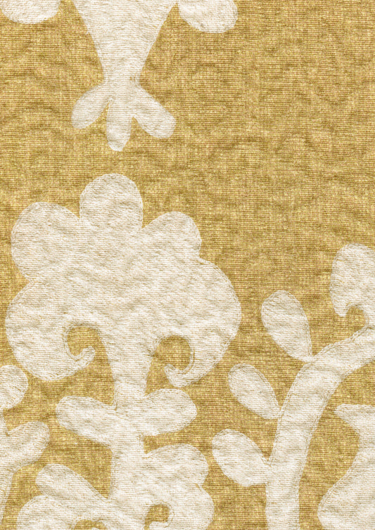 Lewis & Wood Saracen Quince Made to Measure Roman Blinds – fabric detail