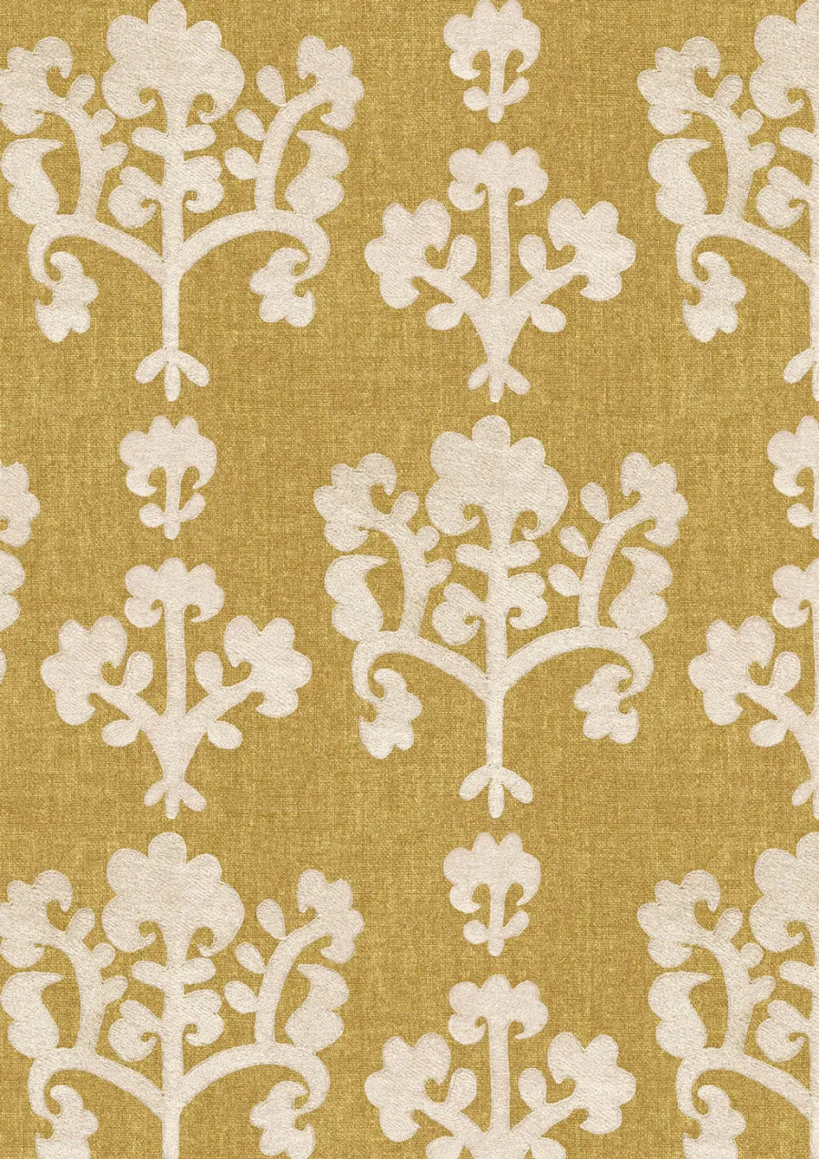 Lewis & Wood Saracen Quince Made to Measure Curtains – close-up