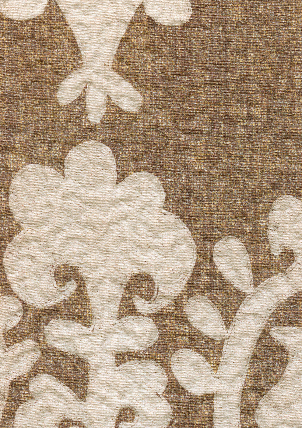 Lewis & Wood Saracen Tobacco Made to Measure Roman Blinds – fabric detail