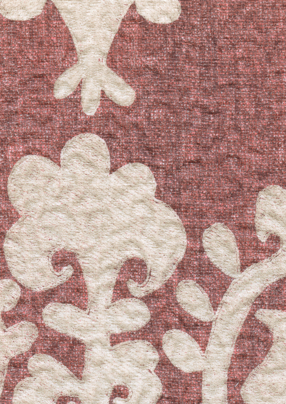 Lewis & Wood Saracen Turkish Rose Made to Measure Roman Blinds – fabric detail