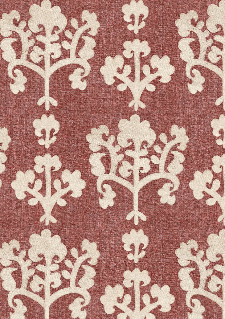 Lewis & Wood Saracen Turkish Rose Made to Measure Roman Blinds – close-up