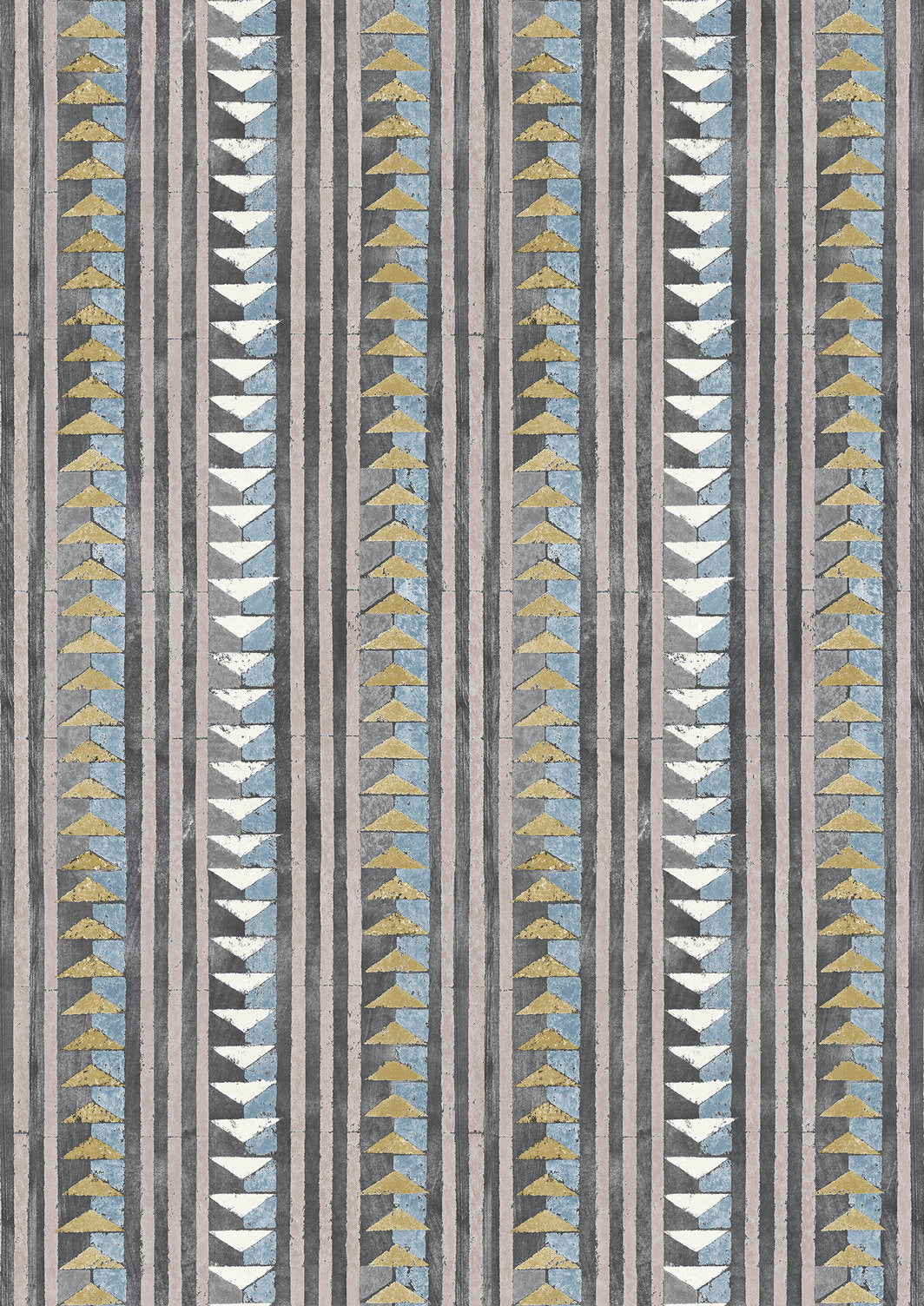 Lewis & Wood Sawtooth Allsorts Made to Measure Roman Blinds – close-up