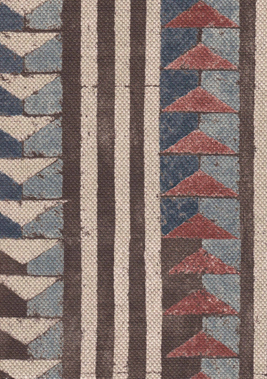 Lewis & Wood Sawtooth Navajo Made to Measure Curtains – fabric detail