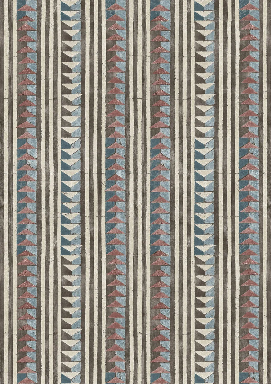 Lewis & Wood Sawtooth Navajo Made to Measure Curtains – close-up