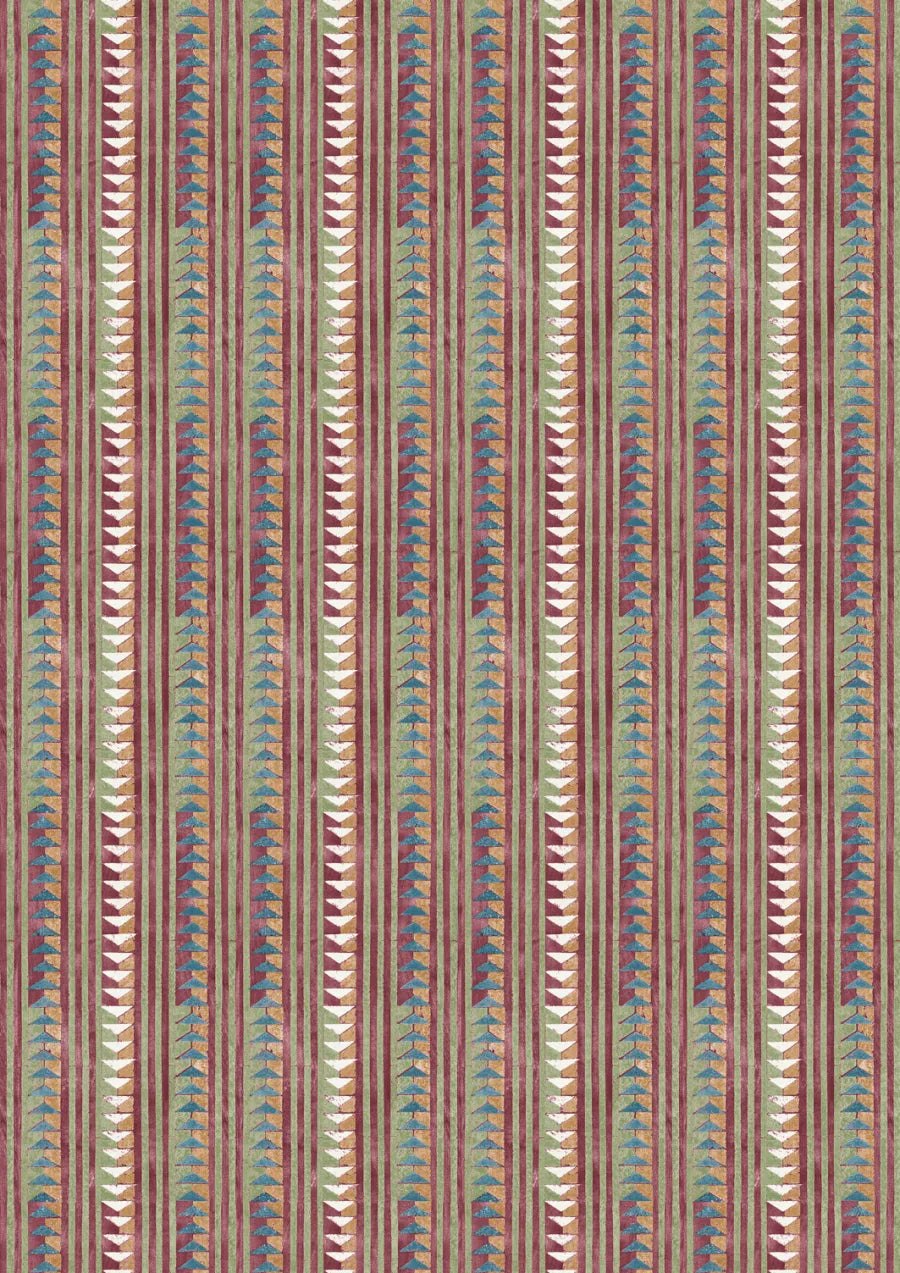 Lewis & Wood Sawtooth Tutti Frutti Made to Measure Roman Blinds – full width