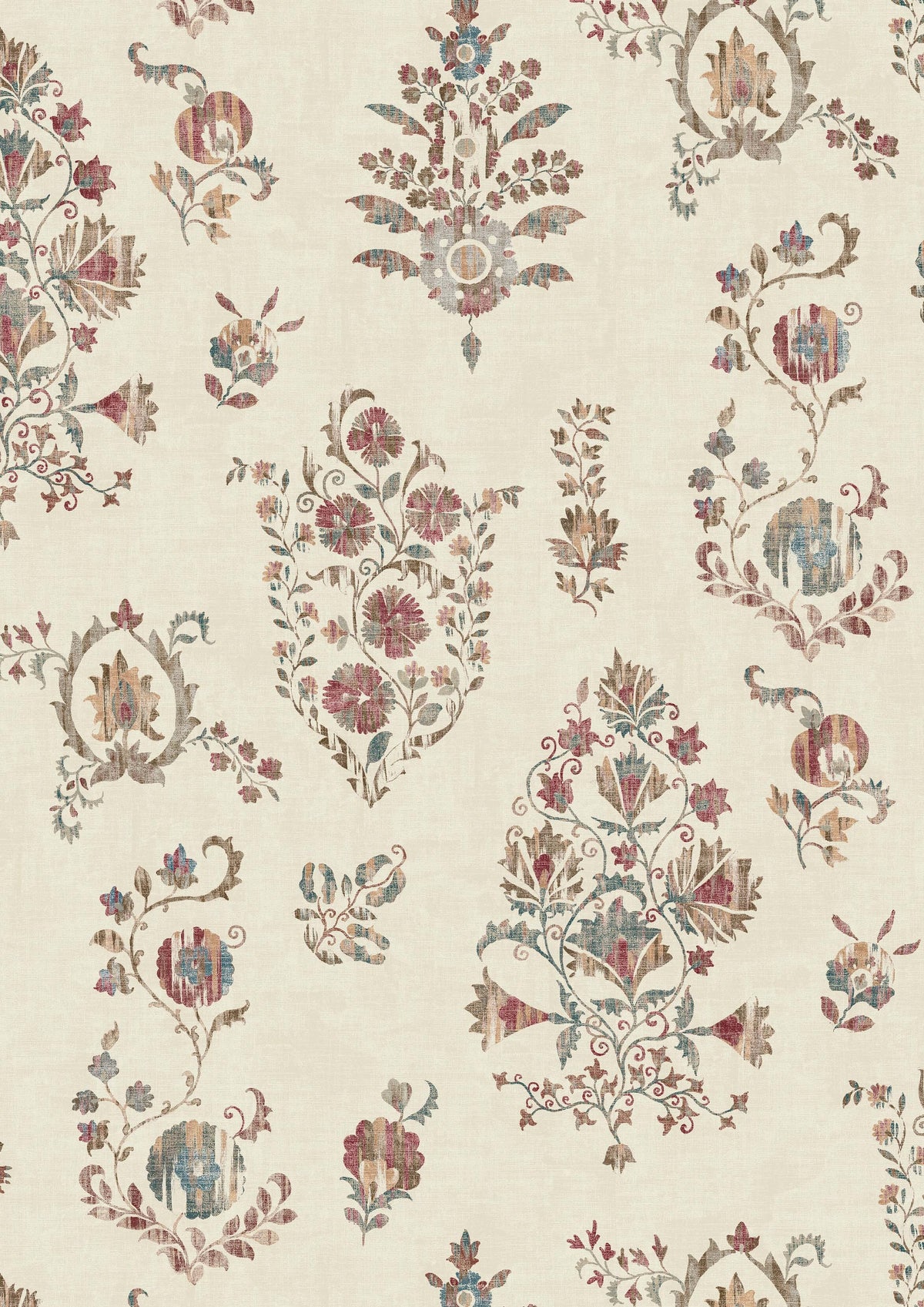 Lewis & Wood Sicilia Document Made to Measure Curtains – close-up