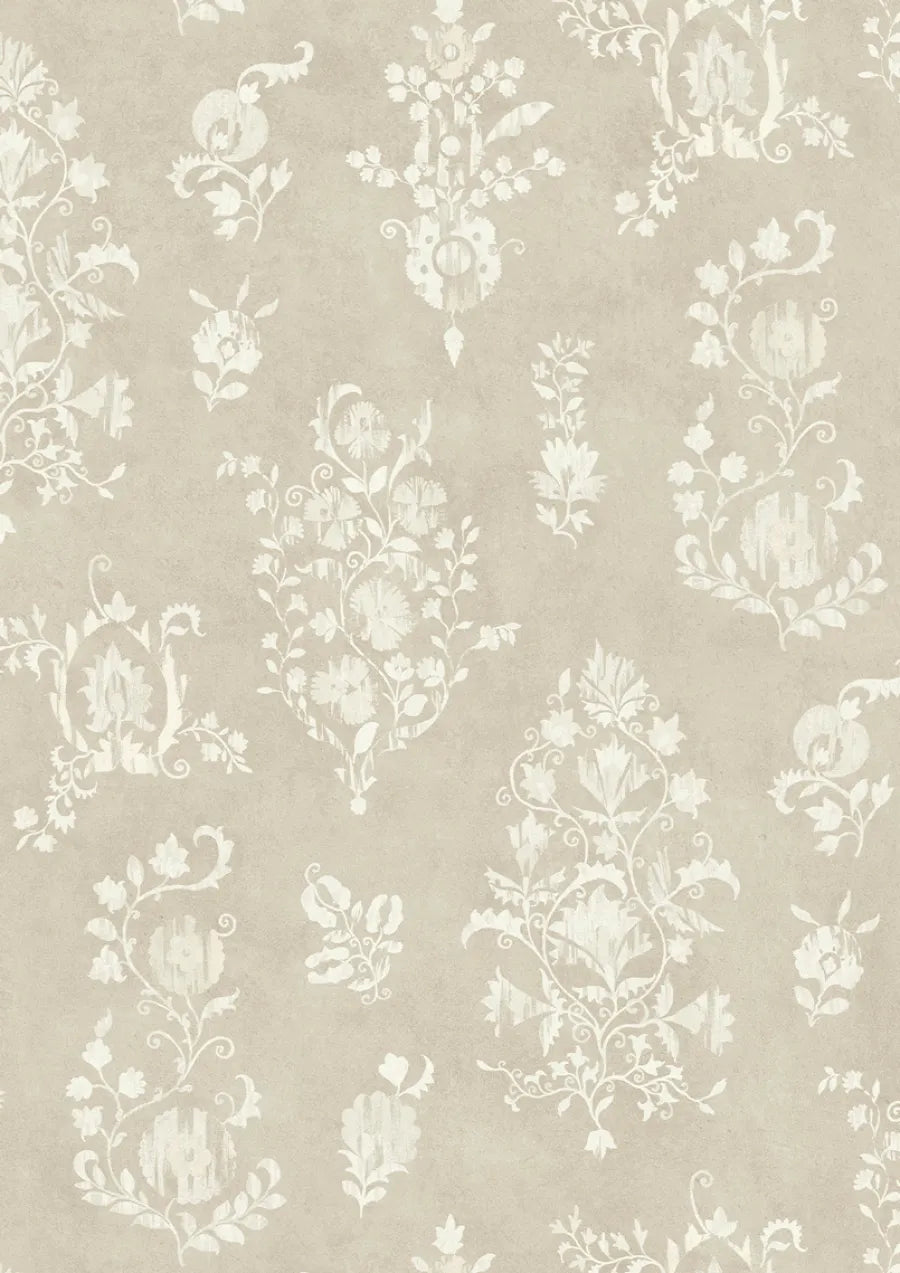 Lewis & Wood Sicilia Parchment Made to Measure Roman Blinds – close-up