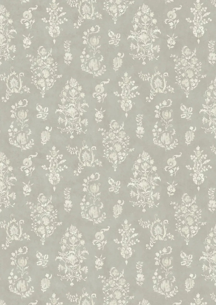 Lewis & Wood Sicilia Pewter Made to Measure Roman Blinds – full width