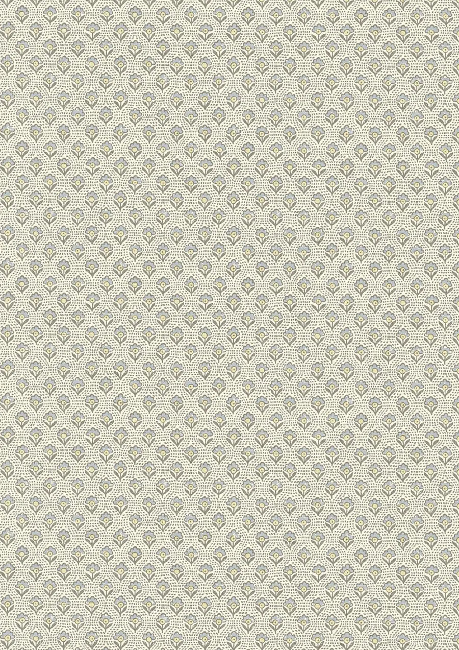Lewis & Wood Speedwell Honey Dove Made to Measure Curtains – close-up