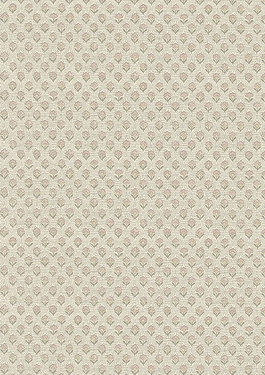Lewis & Wood Speedwell Rose Made to Measure Roman Blinds – close-up