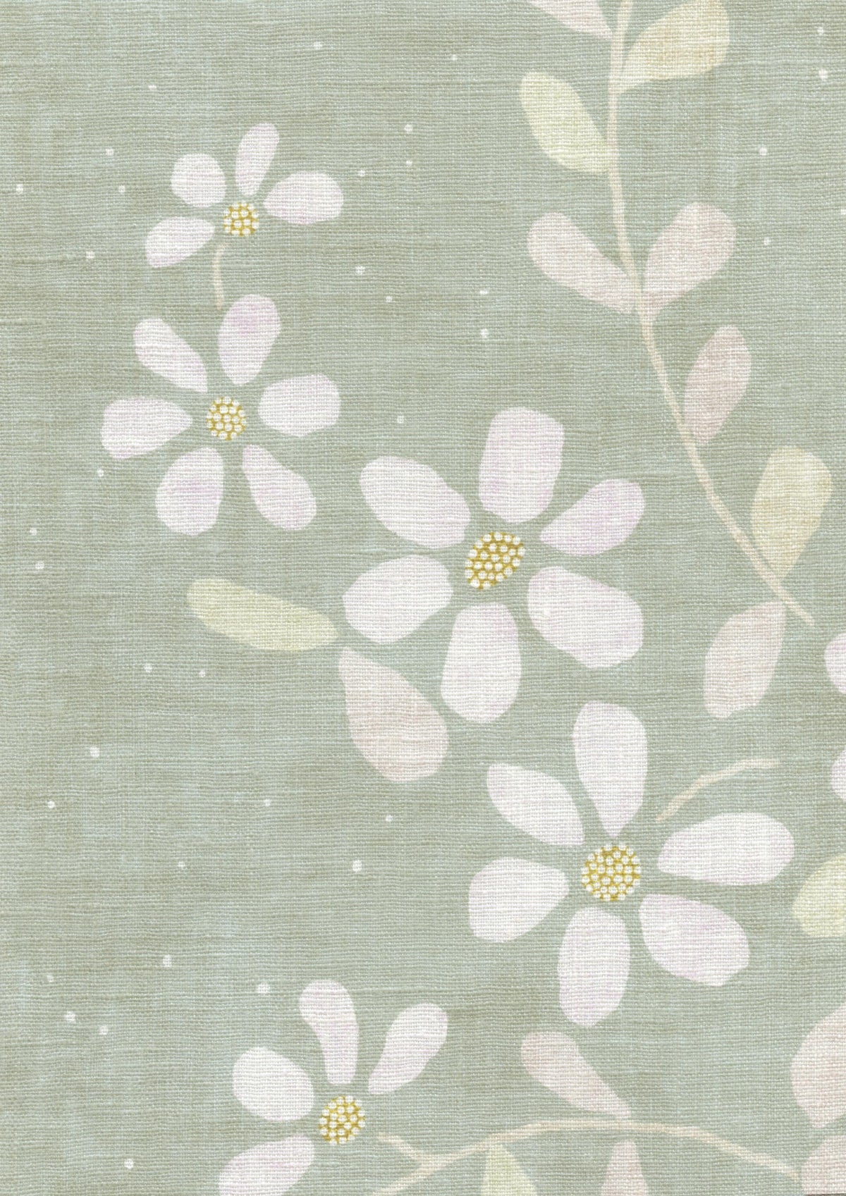 Lewis & Wood Stellata Mistletoe Made to Measure Curtains – fabric detail
