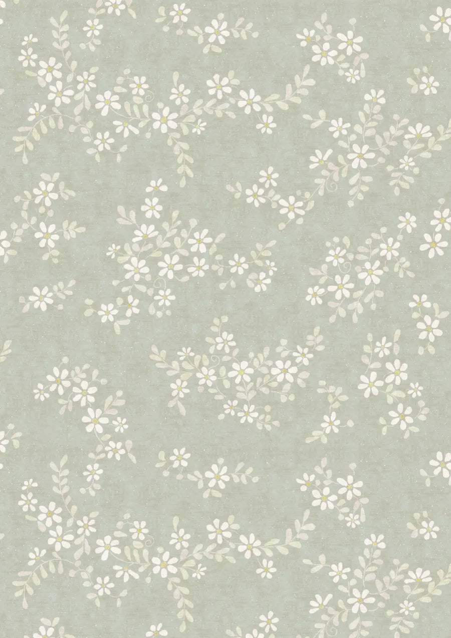 Lewis & Wood Stellata Mistletoe Made to Measure Roman Blinds – full width