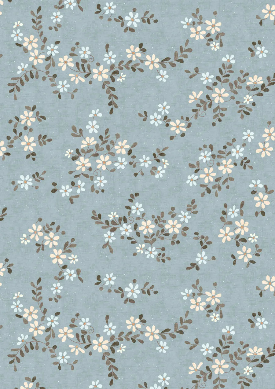 Lewis & Wood Stellata Misty Made to Measure Roman Blinds – full width