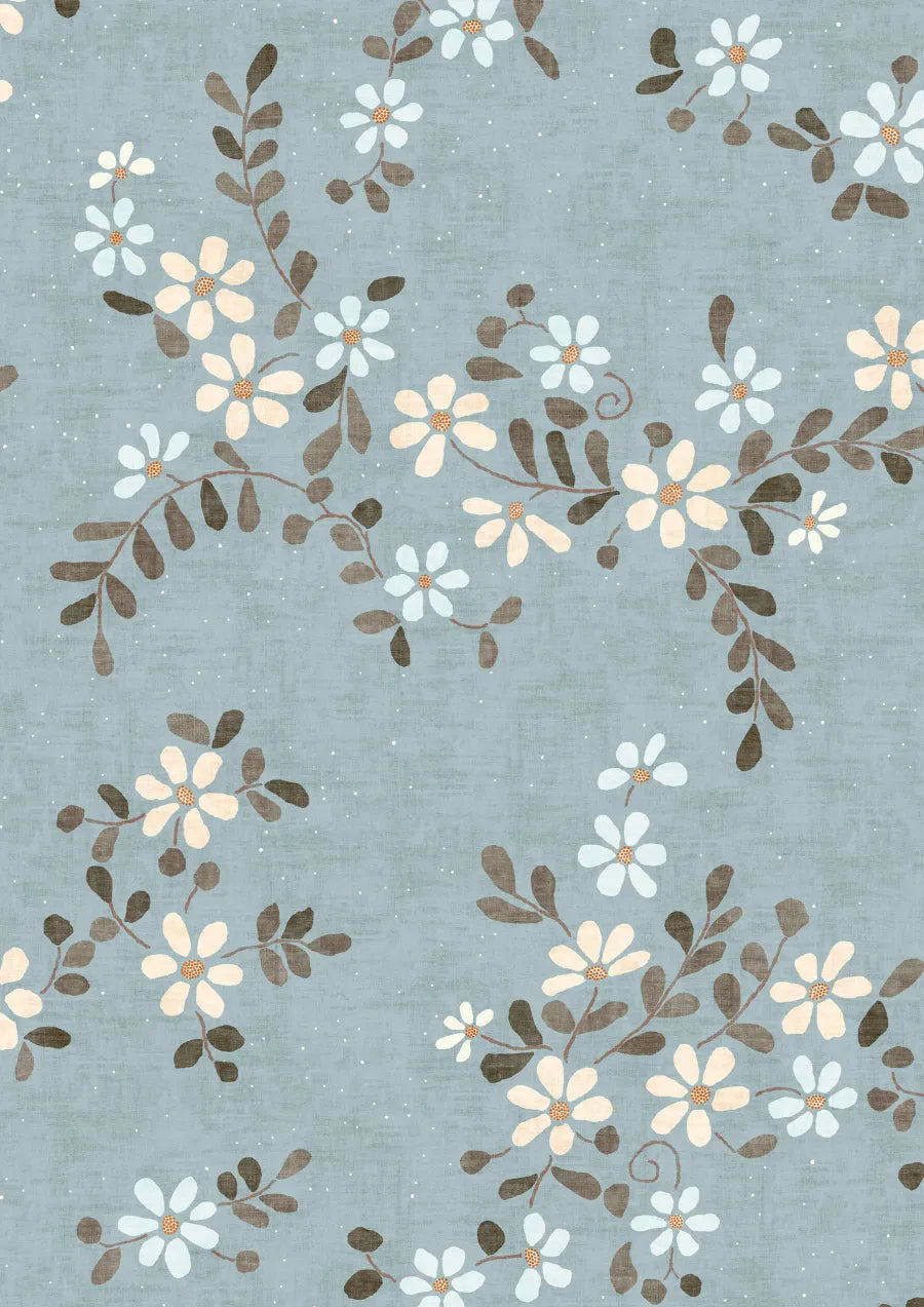 Lewis & Wood Stellata Misty Made to Measure Curtains – close-up
