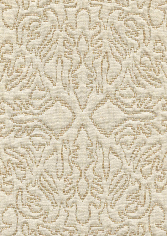 Lewis & Wood Stockholm Stitch Double Cream Made to Measure Roman Blinds – fabric detail