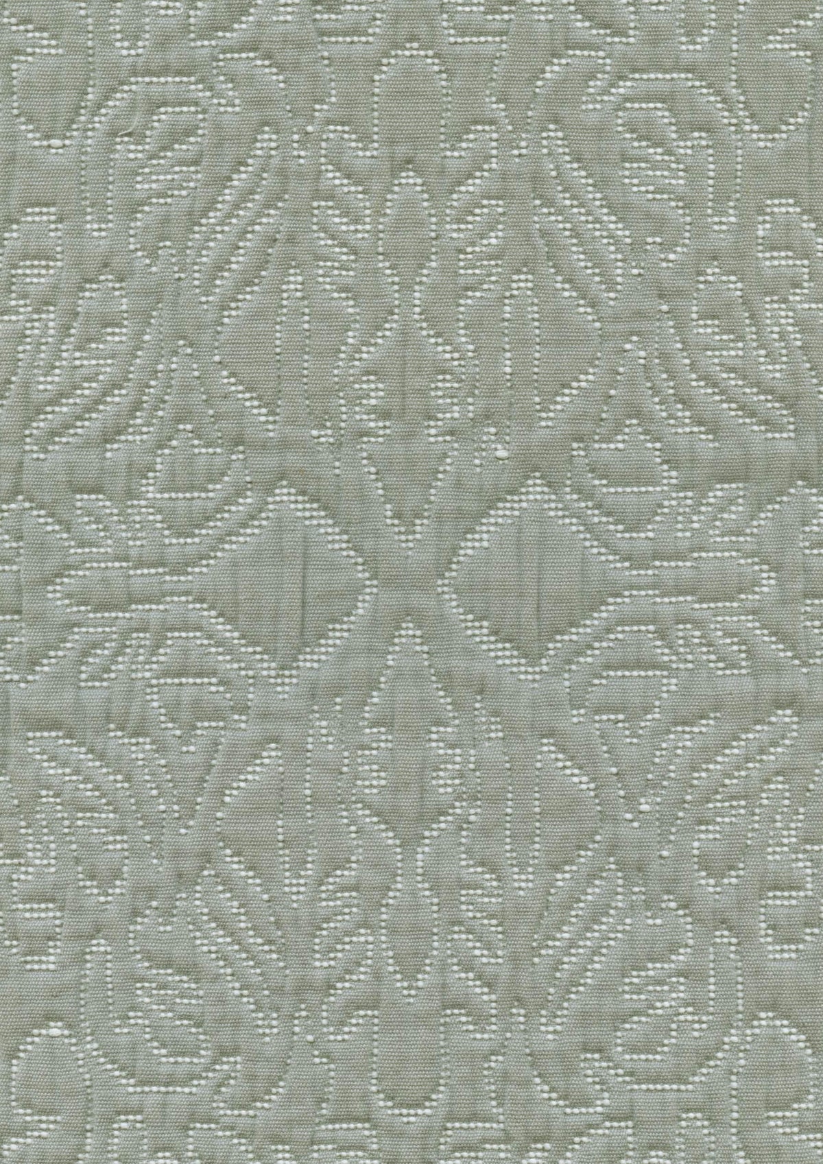 Lewis & Wood Stockholm Stitch Sea Holly Made to Measure Curtains – fabric detail