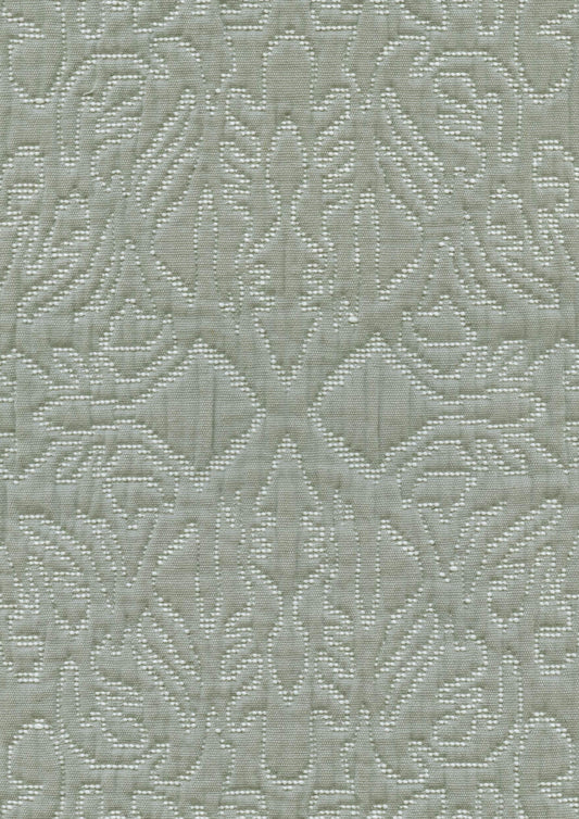 Lewis & Wood Stockholm Stitch Sea Holly Made to Measure Roman Blinds – fabric detail