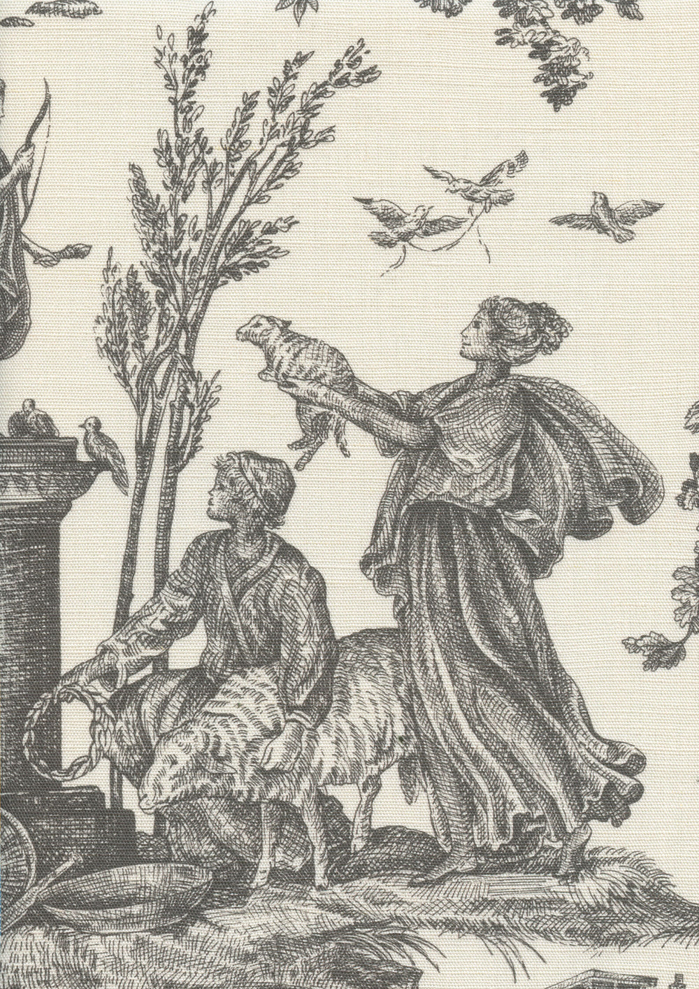 Toile Baptiste Douce Noir