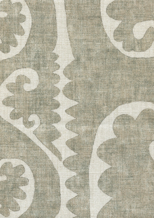 Lewis & Wood Totem Natural Made to Measure Roman Blinds – fabric detail