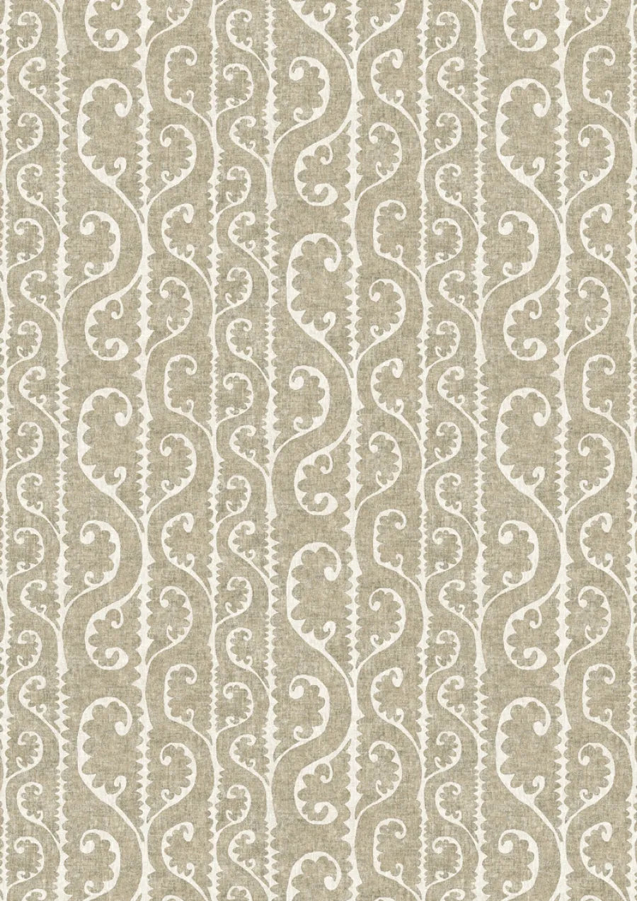 Lewis & Wood Totem Natural Made to Measure Curtains – full width