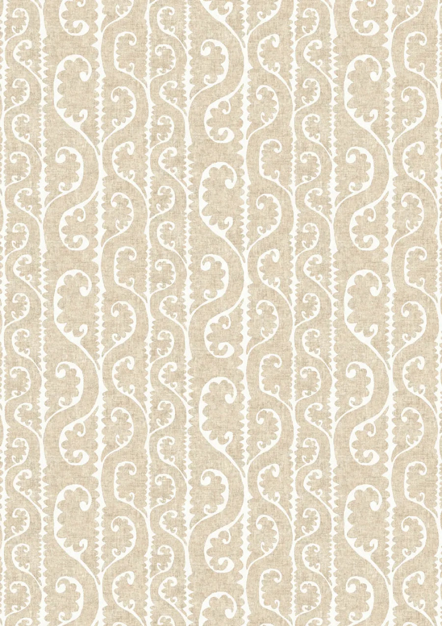 Lewis & Wood Totem Raffia Made to Measure Roman Blinds – full width