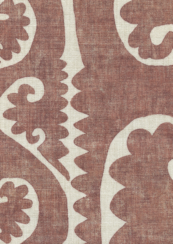 Lewis & Wood Totem Russet Made to Measure Roman Blinds – fabric detail