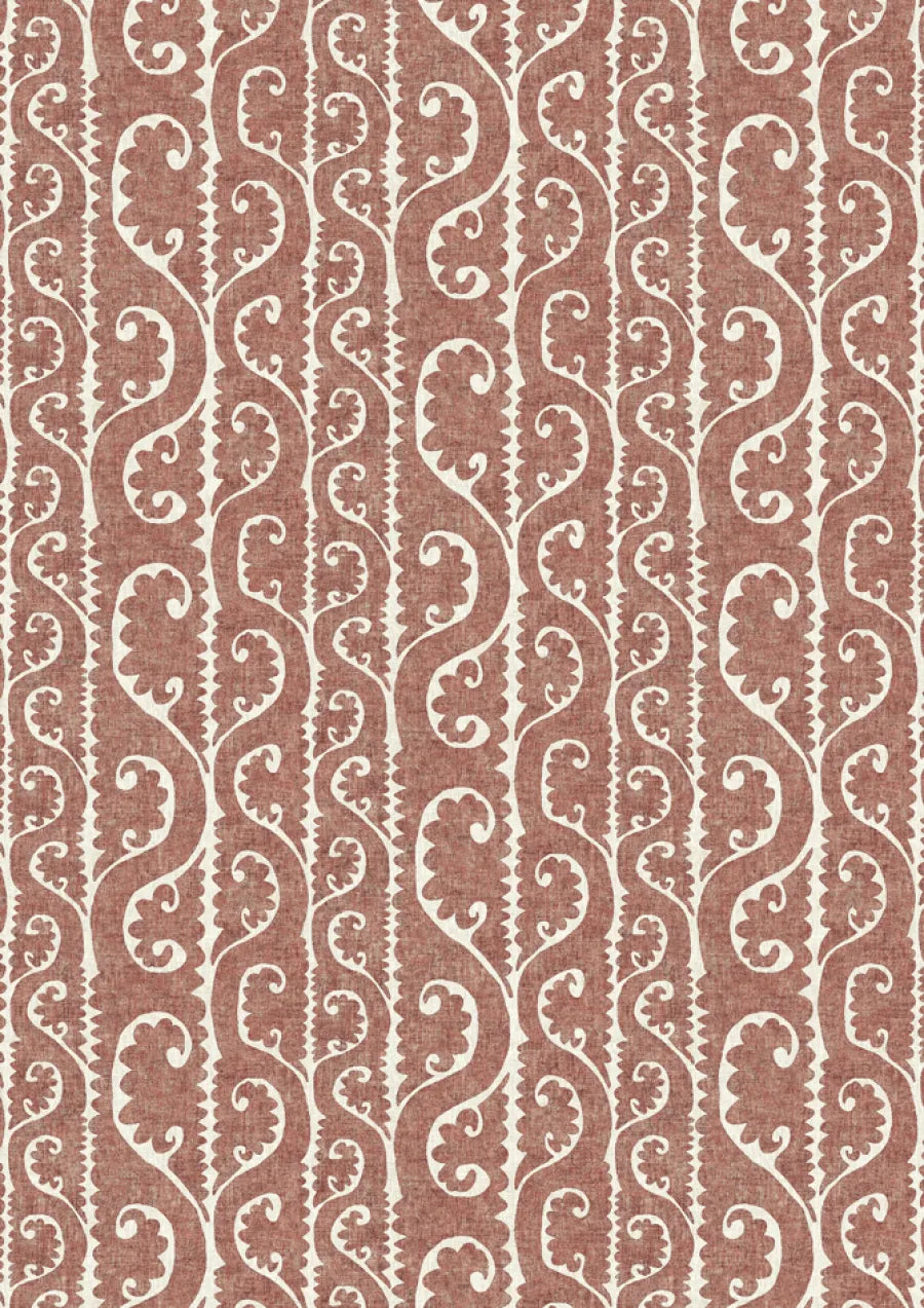 Lewis & Wood Totem Russet Made to Measure Roman Blinds – full width