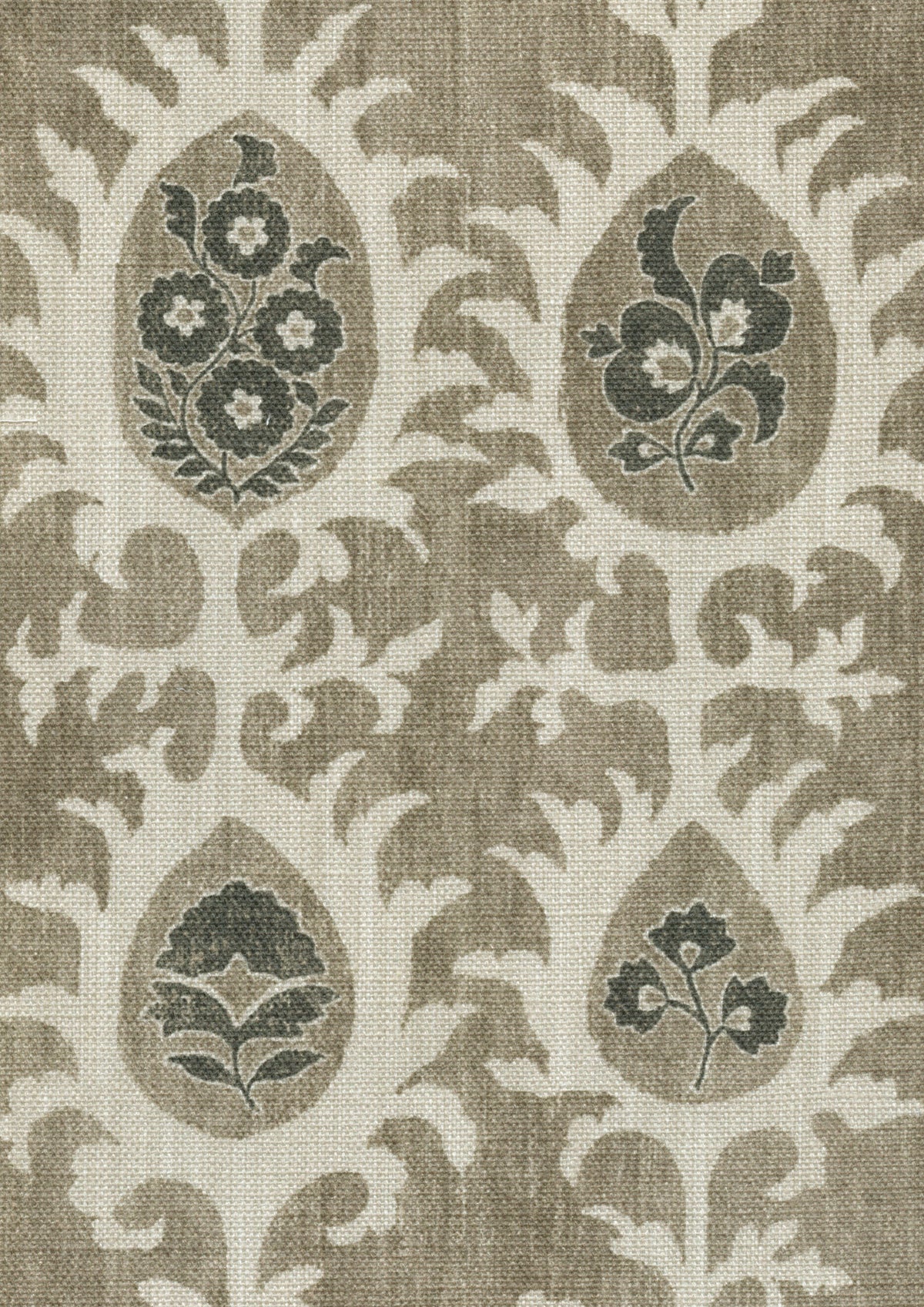 Lewis & Wood Tribal Black Bronze Made to Measure Roman Blinds – fabric detail