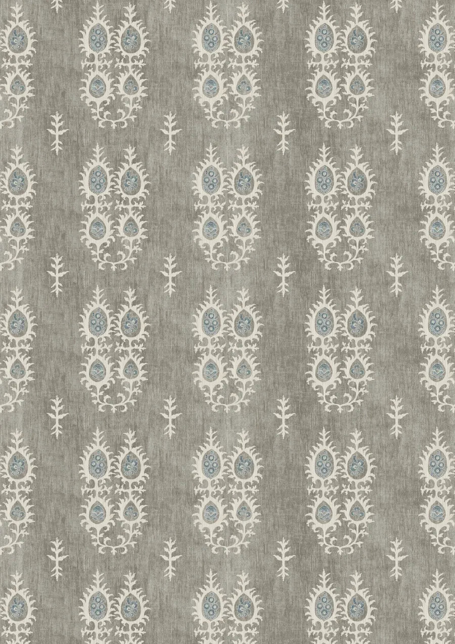 Lewis & Wood Tribal Delta Ash Made to Measure Curtains – full width