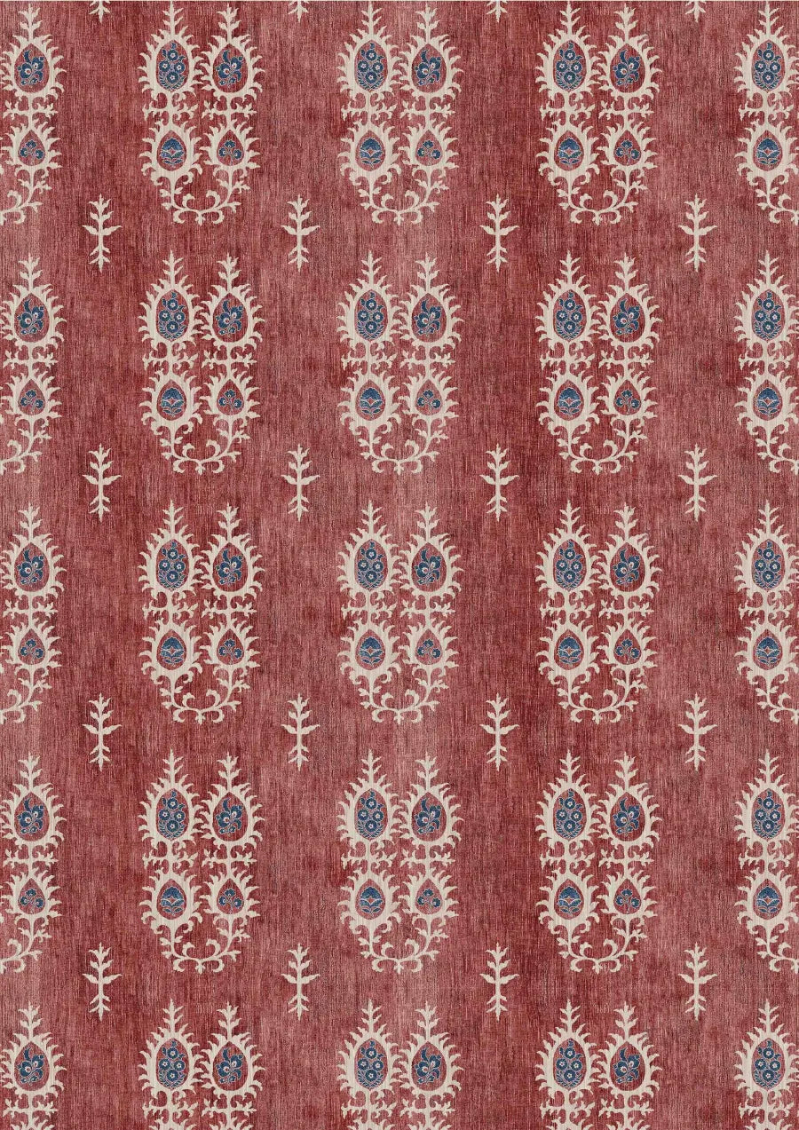 Lewis & Wood Tribal Flame Tree Made to Measure Roman Blinds – full width