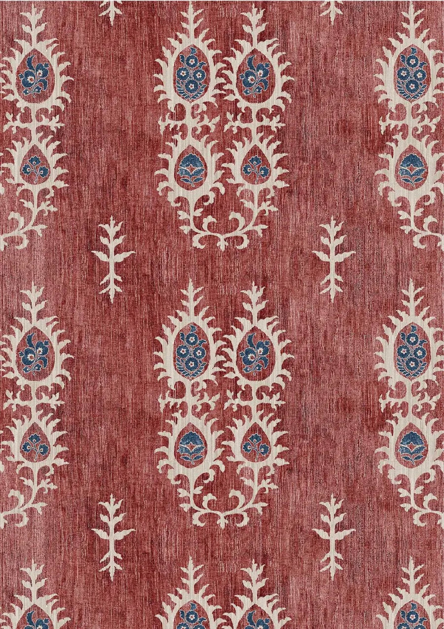 Lewis & Wood Tribal Flame Tree Made to Measure Curtains – close-up