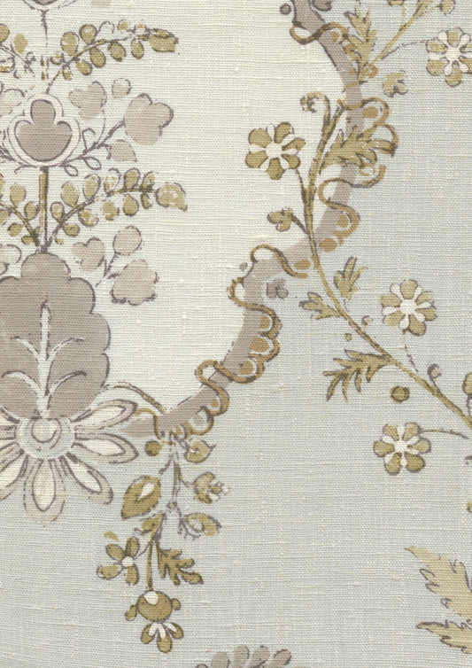 Lewis & Wood Vallance Earl Grey Made to Measure Curtains – fabric detail