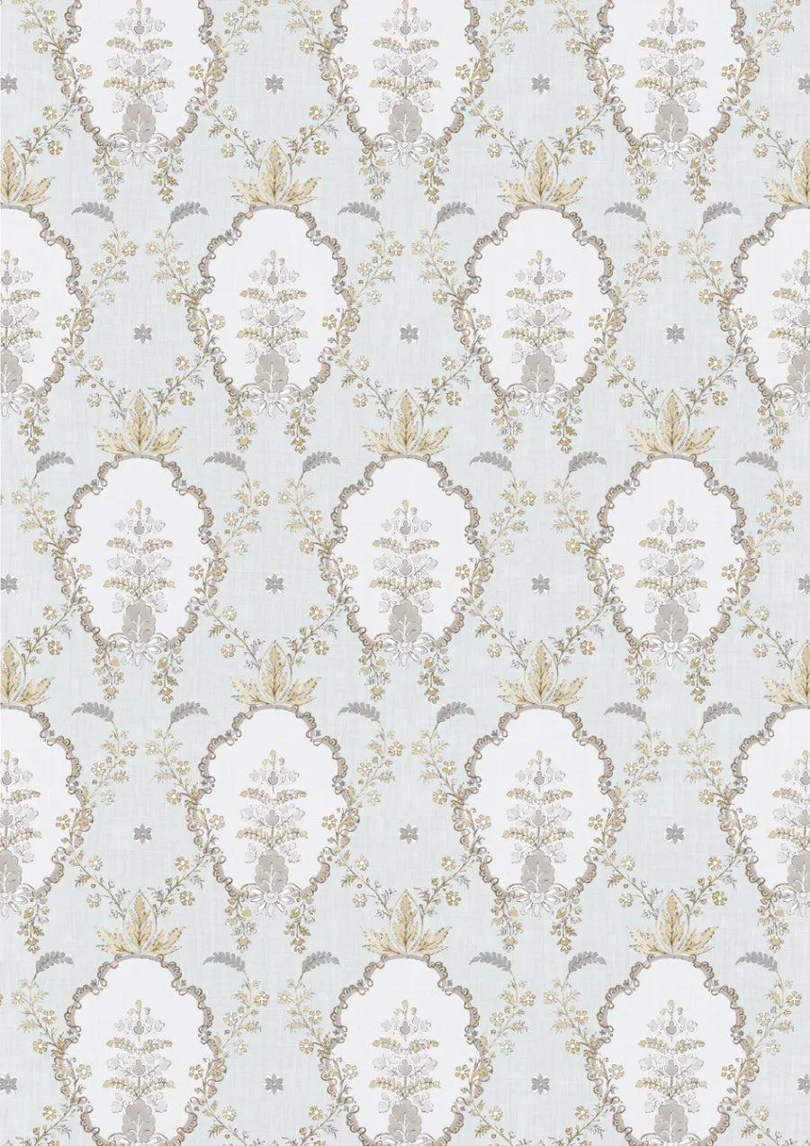 Lewis & Wood Vallance Earl Grey Made to Measure Curtains – full width