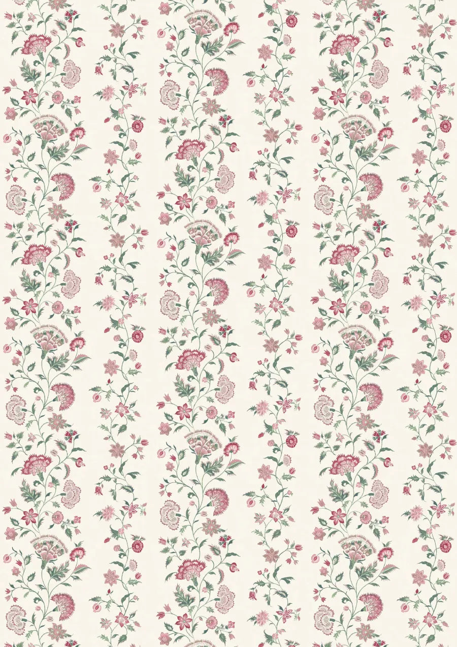 Lewis & Wood Victoria Jade Rose Made to Measure Roman Blinds – full width