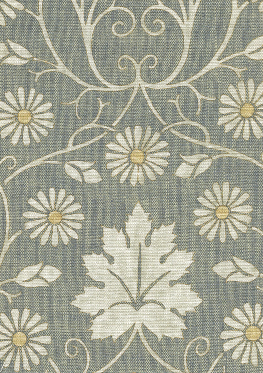 Lewis & Wood Vineheart Chamois Made to Measure Roman Blinds – fabric detail