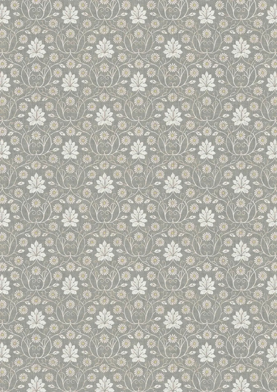 Lewis & Wood Vineheart Chamois Made to Measure Roman Blinds – full width