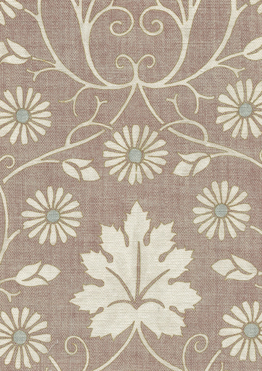 Lewis & Wood Vineheart Roan Made to Measure Curtains – fabric detail