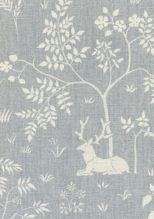 Lewis & Wood Voysey Park Dawn Made to Measure Roman Blinds – fabric detail