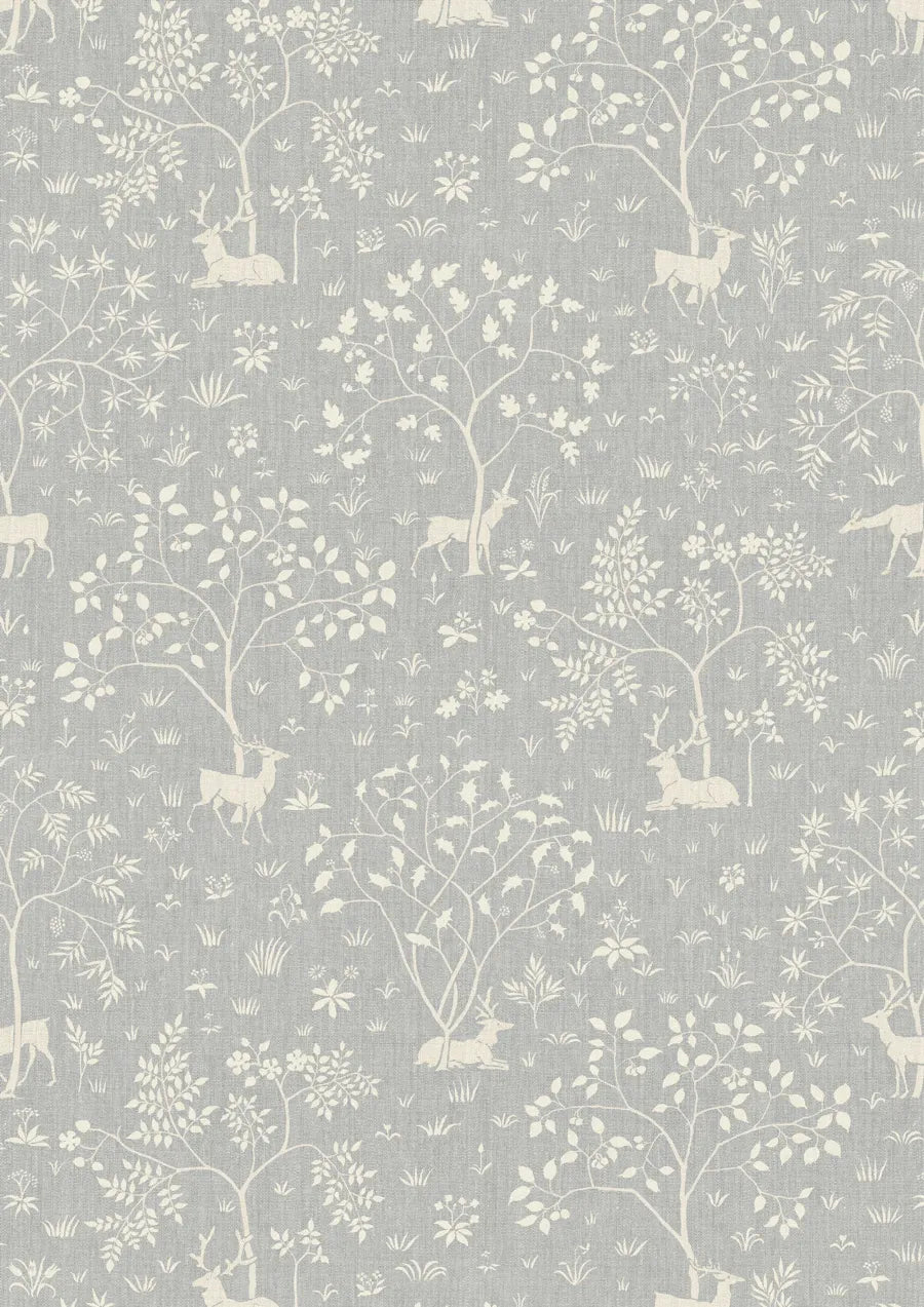 Lewis & Wood Voysey Park Dawn Made to Measure Curtains – close-up