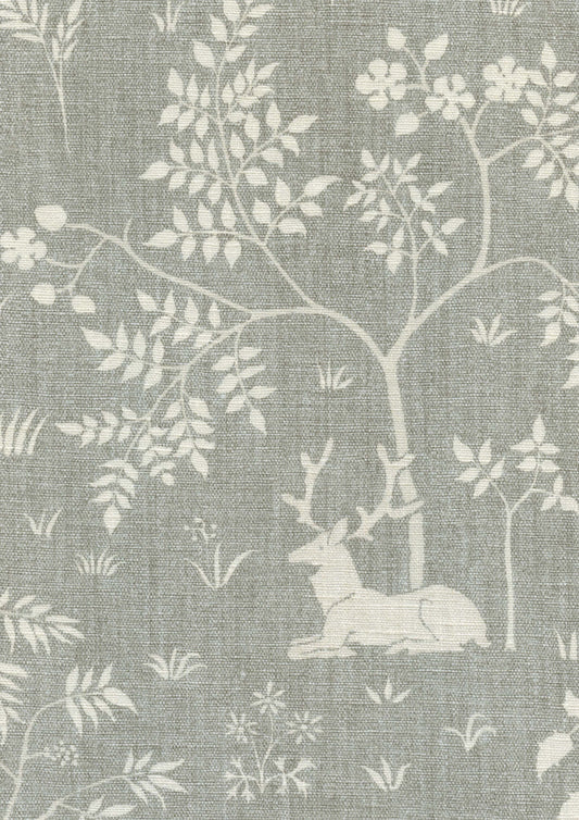 Lewis & Wood Voysey Park Mineral Made to Measure Roman Blinds – fabric detail