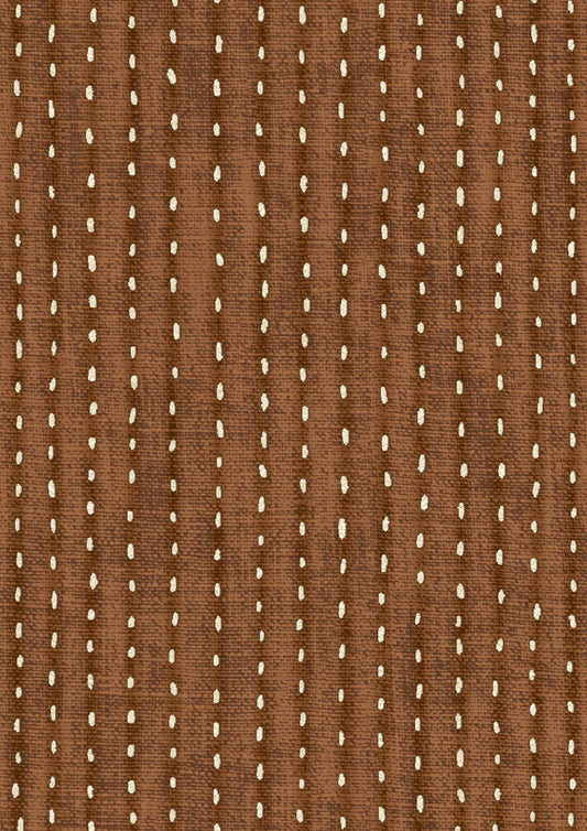 Lewis & Wood Wild Rice Henna Made to Measure Roman Blinds – fabric detail