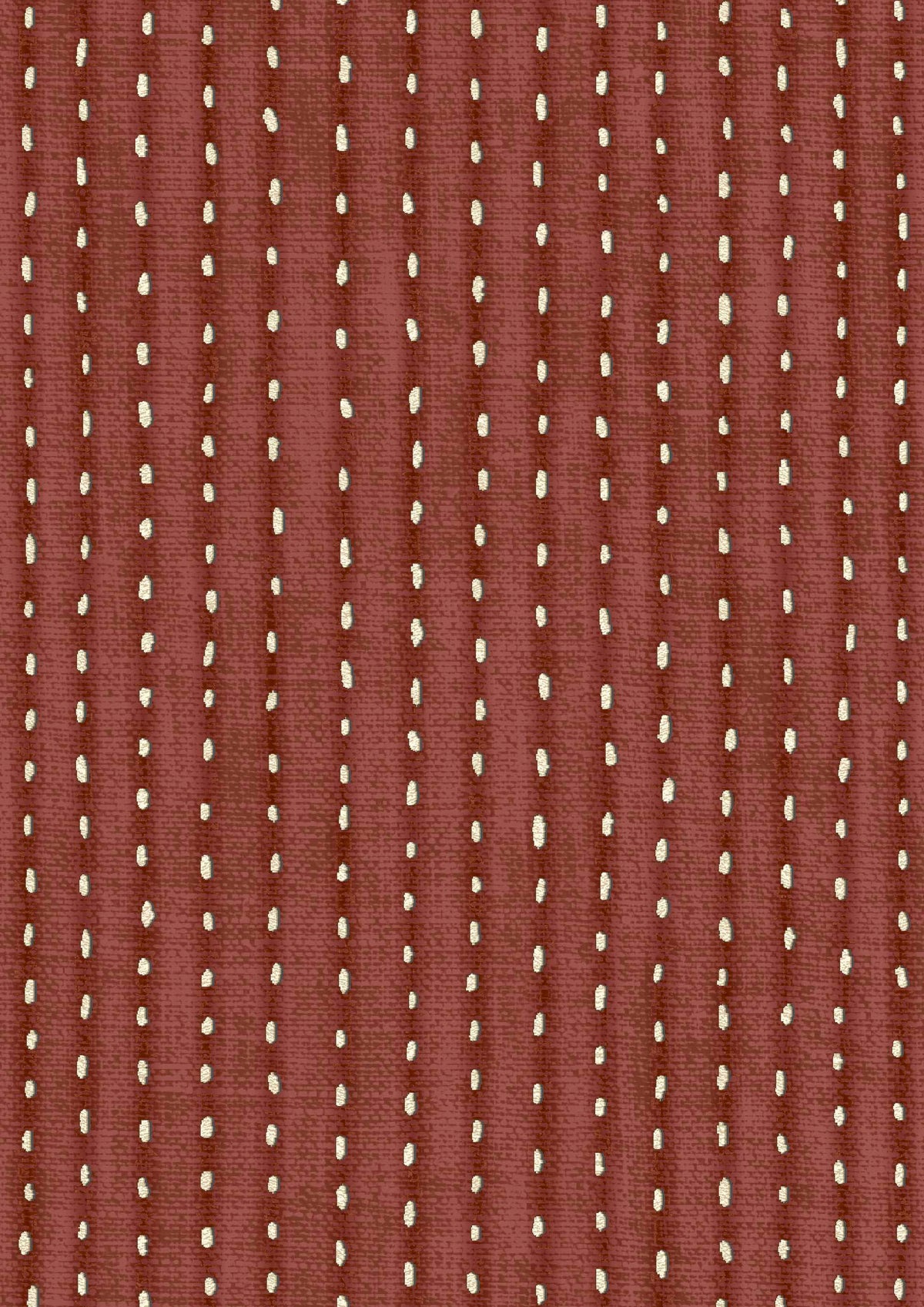 Lewis & Wood Wild Rice Red Hut Made to Measure Roman Blinds – fabric detail