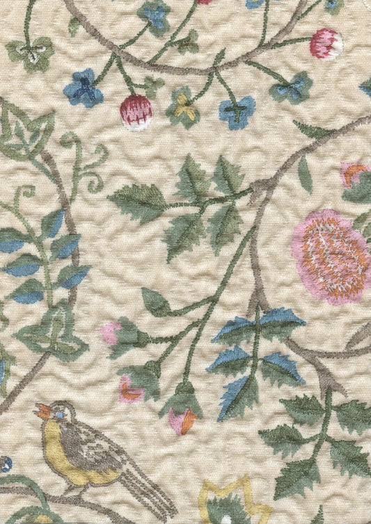 Lewis & Wood Windrush Quilt Classic Made to Measure Curtains – fabric detail