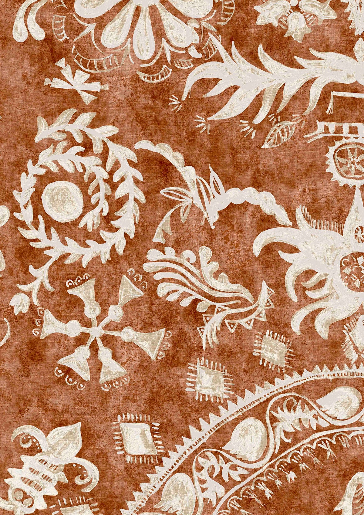 Lewis & Wood Womad Burnish Made to Measure Roman Blinds – close-up