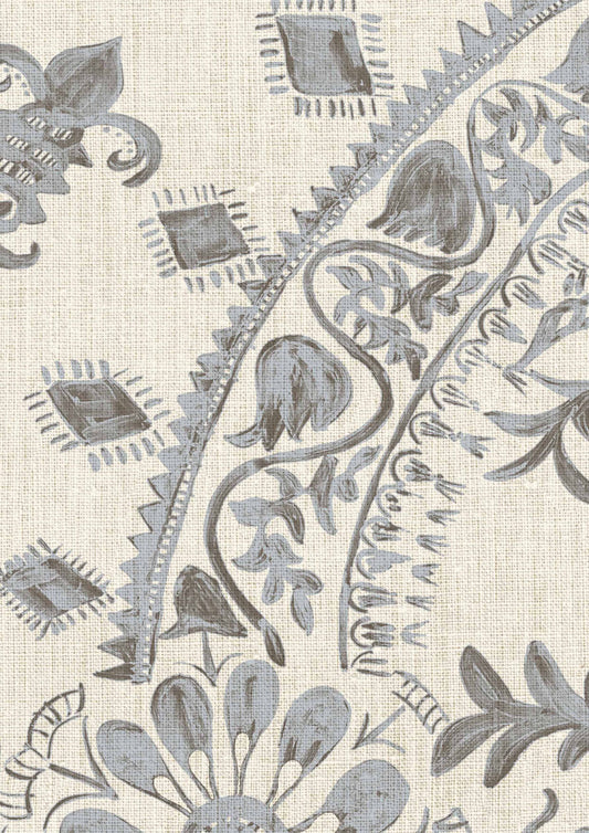 Lewis & Wood Womad LG 50 Northlight Made to Measure Curtains – fabric detail