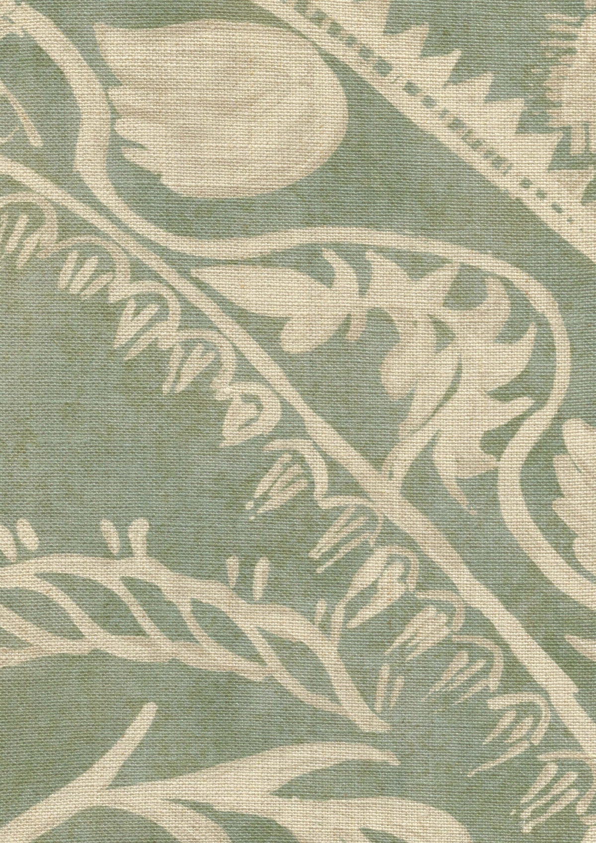 Lewis & Wood Womad Sagebrush Made to Measure Roman Blinds – fabric detail