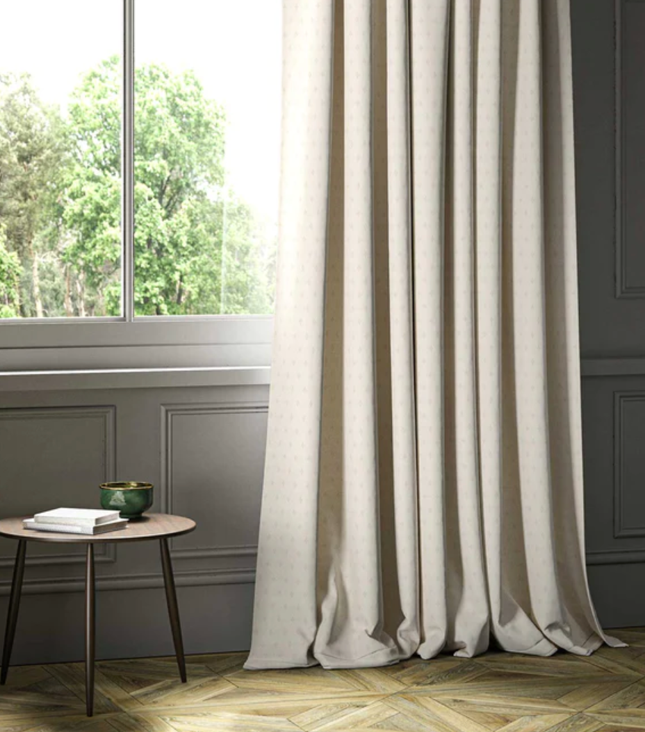 Vanilla - Bryher by Linwood - Fabric, Curtains, Roman Blinds curtains